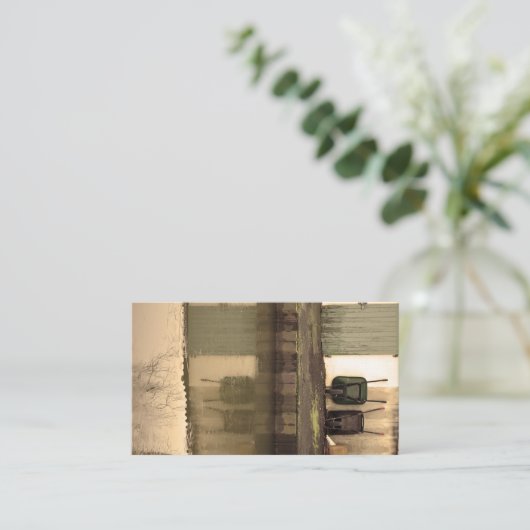 ドアとバローズ 名刺 (スタンド正面)