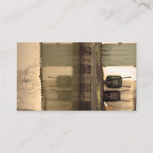 ドアとバローズ 名刺 (正面)