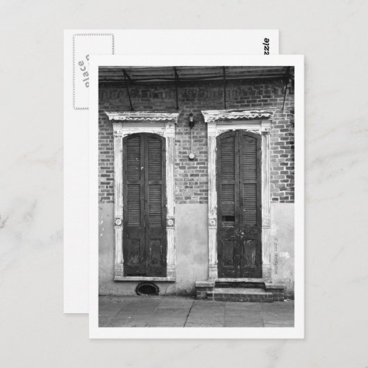 ドアと窓はがき ポストカード (正面/裏面)