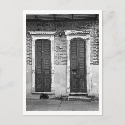 ドアと窓はがき ポストカード (正面)