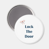 ドアのアラームをロックする マグネット (正面/裏面)
