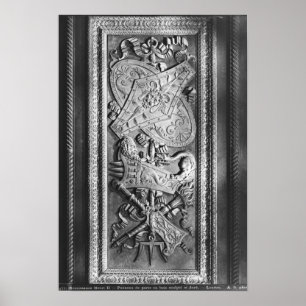 ドアのパネル、アンリーIIのスタイル、c.1556 ポスター