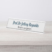 ドアの印の名札 デスクネームプレート (正面)