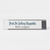 ドアの印の名札 デスクネームプレート (正面)