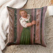 ドアの子供、Sala Crocieraから， c.156 クッション (ブランケット)