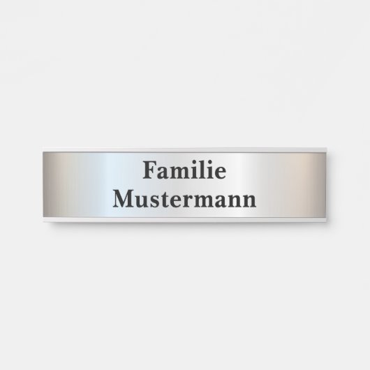 ドアの標識名プレートメールボックスの標識呼び鈴の標識 サインプレート (正面)