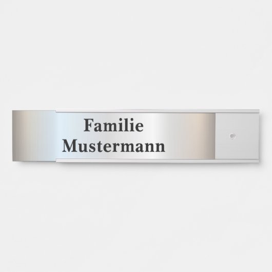 ドアの標識名プレートメールボックスの標識呼び鈴の標識 サインプレート (正面)