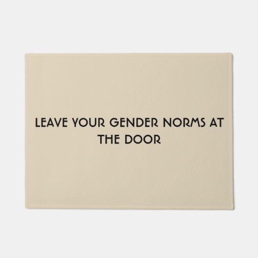 ドアの玄関マットであなたの性の標準を残して下さい ドアマット (正面)