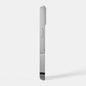 ドアの白い子猫 iPhone 15ケース (右側面)