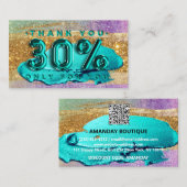 ドアの鍵を開けるカード 名刺 (正面/裏面)