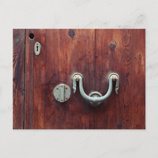 ドアをたたく ポストカード (正面)
