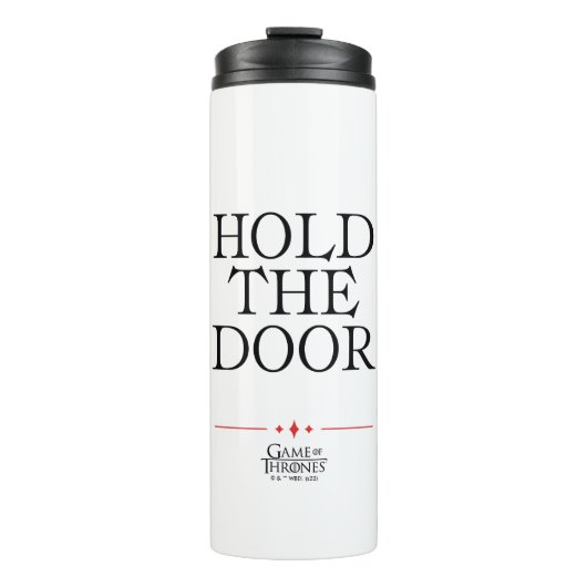 ドアを押さえる タンブラー (正面)