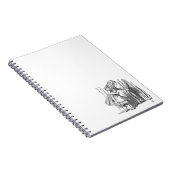 ドアを捜す不思議の国のヴィンテージアリス ノートブック (右側)