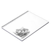 ドアを捜す不思議の国のヴィンテージアリス ノートブック (左側)