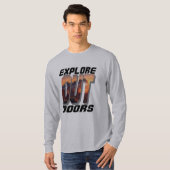 ドアを探る Tシャツ (正面フル)