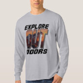 ドアを探る Tシャツ (正面)