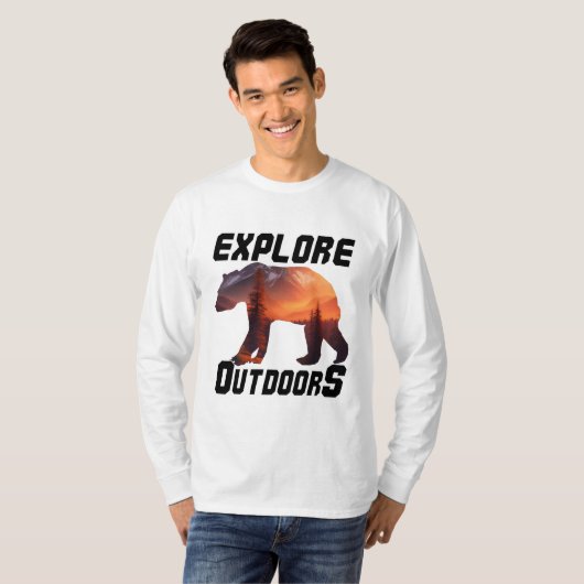 ドアを探る Tシャツ (正面フル)