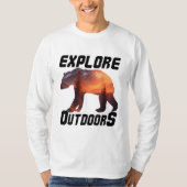 ドアを探る Tシャツ (正面)