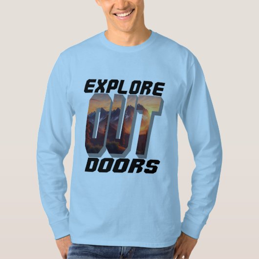 ドアを探る Tシャツ (正面)
