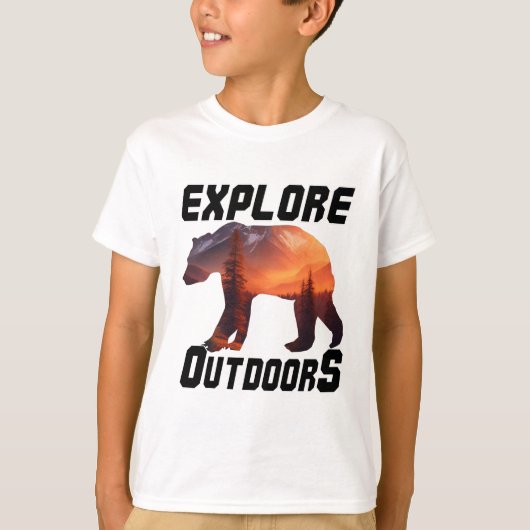 ドアを探る Tシャツ (正面)