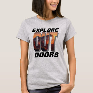 ドアを探る Tシャツ