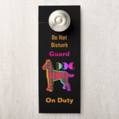 ドアを閉めてください / ノックしてください / 番犬中 ドアノブサイン (ノブ)