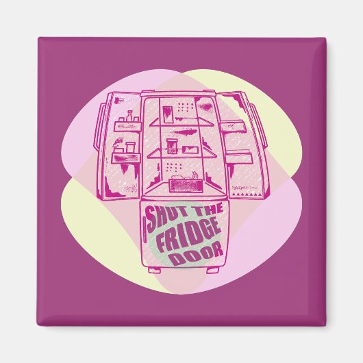 ドアを閉める マグネット (正面)