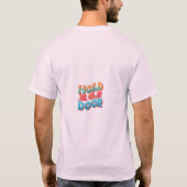ドアを閉める Tシャツ (裏面)