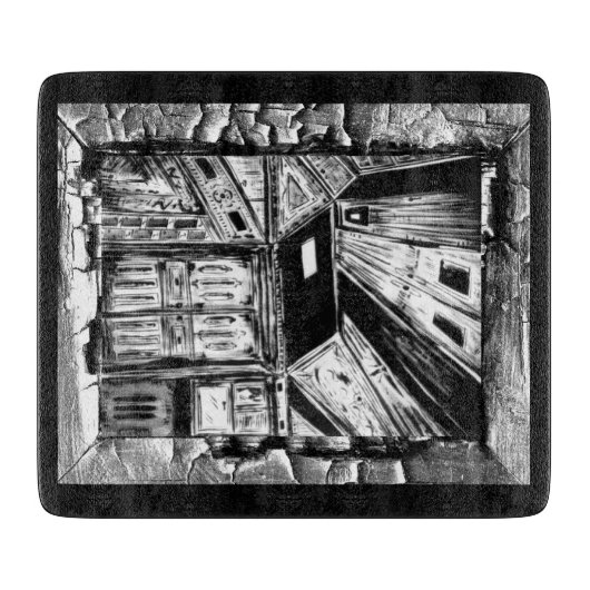 ドアを開く カッティングボード (正面)