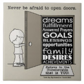 ドアを開く タイル (正面)