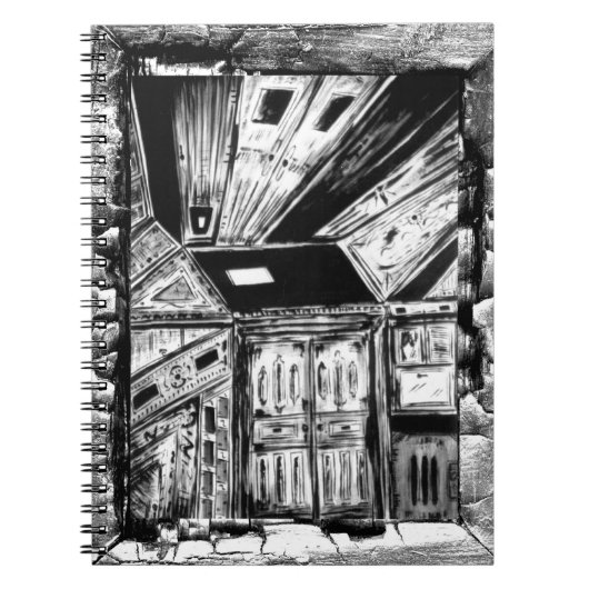 ドアを開く ノートブック (正面)