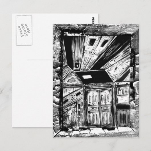 ドアを開く ポストカード (正面/裏面)