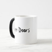 ドアを開く モーフィングマグカップ (正面左)