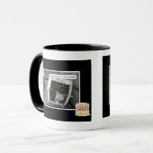 ドアを開けて下さい マグカップ (正面左)