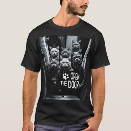 ドアを開けて Tシャツ