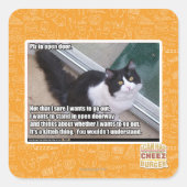 ドアを開ける スクエアシール (正面)