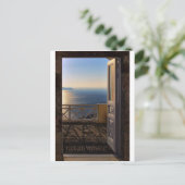 ドアを開ける ポストカード (スタンド正面)