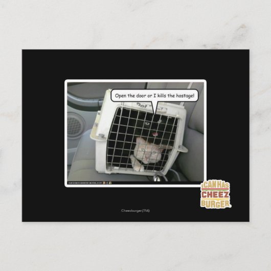 ドアを開ける ポストカード (正面)