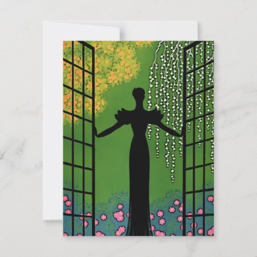 ドアを開ける~招待状 招待状 (正面)