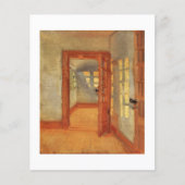 ドアを開けユニークる小さなチラシのハンドアウト絵画ドア チラシ (正面)