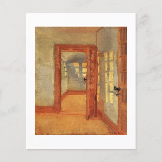 ドアを開けユニークる小さなチラシのハンドアウト絵画ドア チラシ (正面)