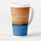 ドアカウンティサンセット カフェラテマグ (右アングル)