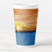 ドアカウンティサンセット カフェラテマグ (正面)