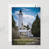 ドアカウンティライトハウスポストカード ポストカード (正面/裏面)