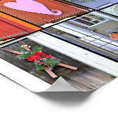 ドアコラージュ36 x 24 ポスター (角)