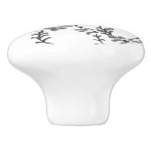 ドアセラミック引き抜きアートデザインスタイル セラミックノブ (側面)