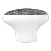 ドアセラミック引き抜きアートデザインスタイル セラミックノブ (側面)