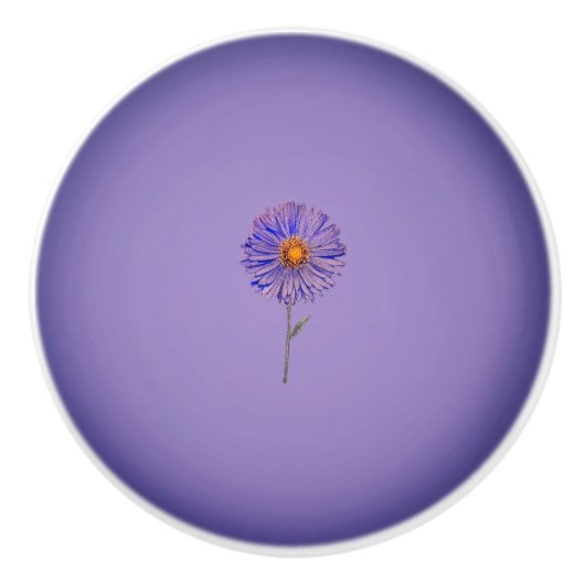 ドアセラミック引き抜きアートデザインスタイル セラミックノブ (正面)