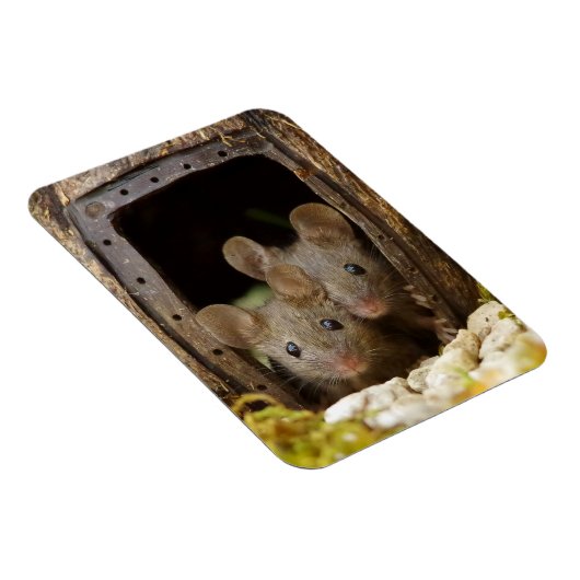 ドアネズミの2人 マグネット (右側)