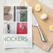 ドアノッカー キッチンタオル (四つ折り)